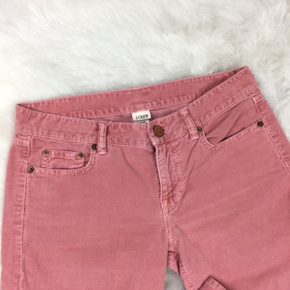 J. Crew Pants - J. CREW Corduroy Skinny Pants Pink